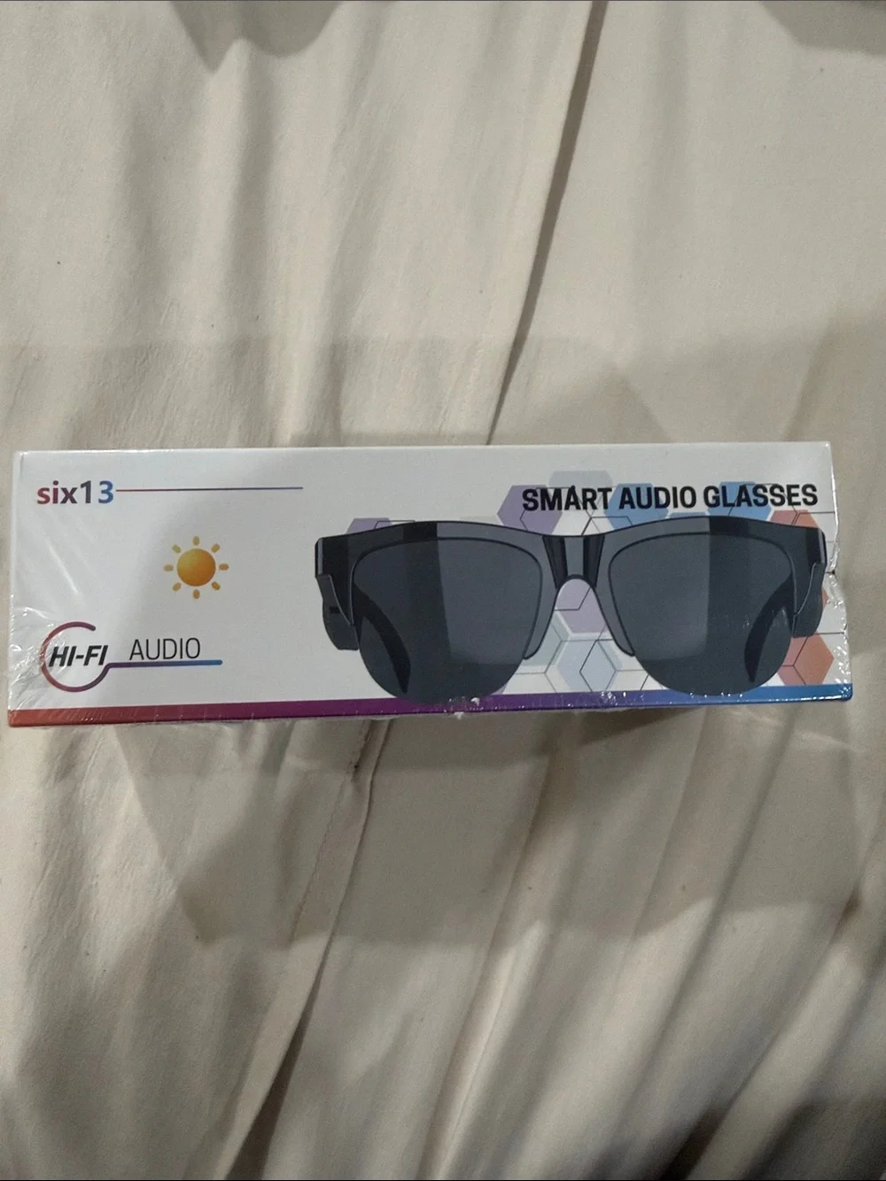 Smart Audio Glasses - Black Sunglasses with Hi-Fi Audio
